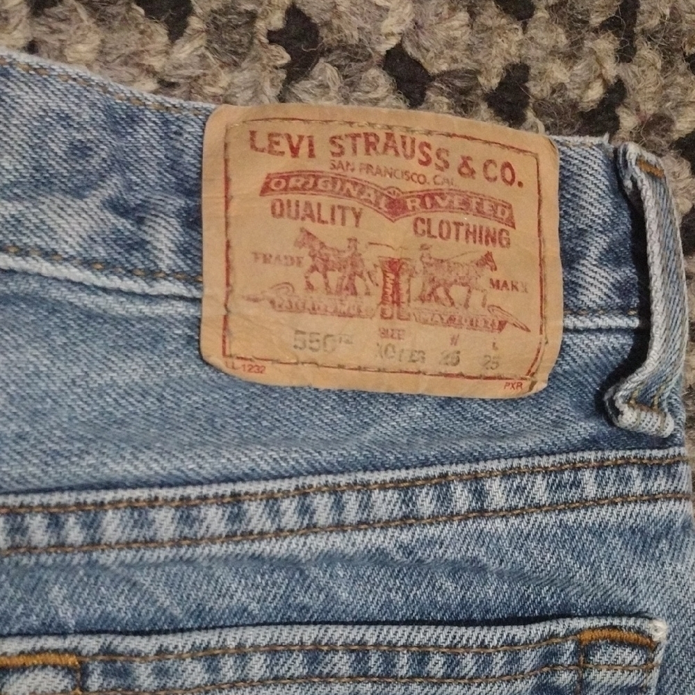 Boys Light Blue 550 Relaxed Fit Jeans - Picture 9 of 11